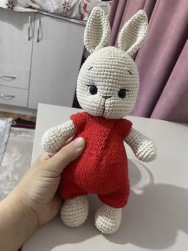 мишки ош: Вязаные крючком игрушки амигуруми - Медвежата и зайчата, выполненные — 3