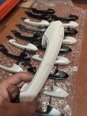 x 7: Комплект дверных ручек Дверная ручка BMW Б/у, Оригинал — 1