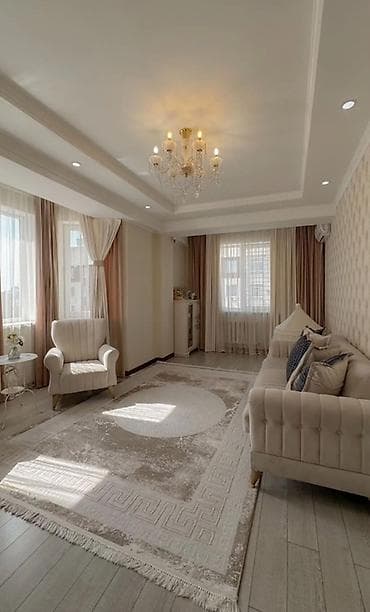 binar: 2 комнаты, 72 м², 12 мкр Элитка, 9 этаж, Евроремонт — 1