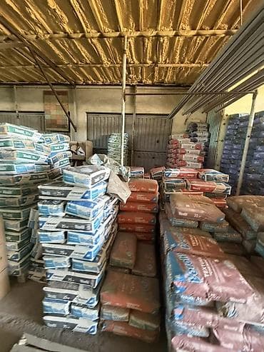 Цемент и сухие строительные смеси - Цемент в мешках: марки, видимые — 4