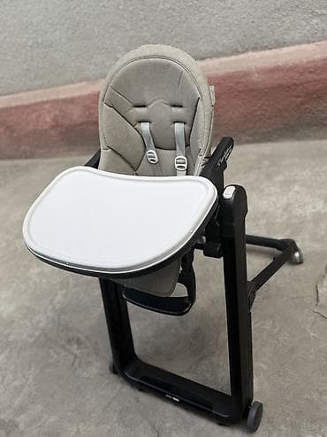 cool guy: Стульчик для кормления, Б/у, Peg perego, Трансформер, цвет - Серый — 3