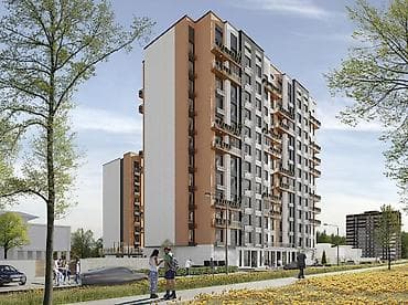 1 комната, 41 м², Элитка, 8 этаж, Готовая ПСО (под самоотделку)