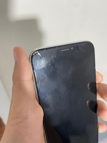 айфон разбитый: IPhone X, Б/у, 64 ГБ, Белый, Зарядное устройство, Кабель, 100 % — 2