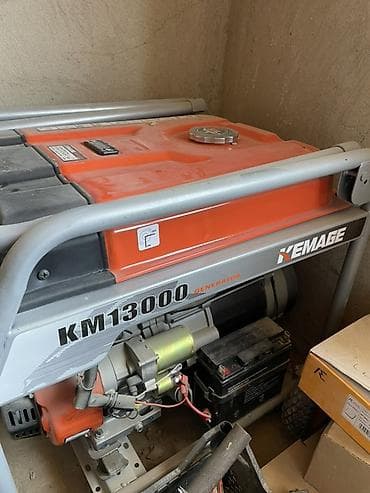 Үй жана бакча үчүн баардык: Бензиновый генератор KEMAGE KM13000 - Мощная станция в стальной — 4