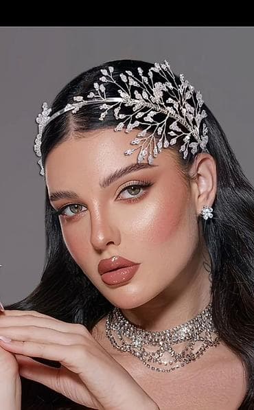 Ремни и пояса: Аксессуар для волос, Ободок, Женские, Материал: Металл, Новый — 2