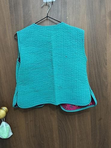 кофта шым женский: Утепленный, Тканевый, Осень-весна, Короткая модель, Стеганый — 3