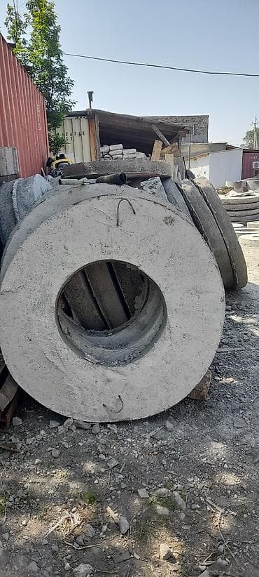 набор инструментов для дома: ЖБИ кольца и крышка Гавриловка . Шопоков. Романовна. Сокулук — 5