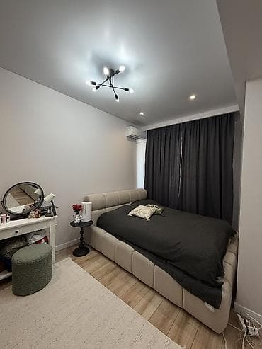 square: 2 комнаты, 78 м², Асанбай мкр Элитка, 6 этаж, Евроремонт — 8