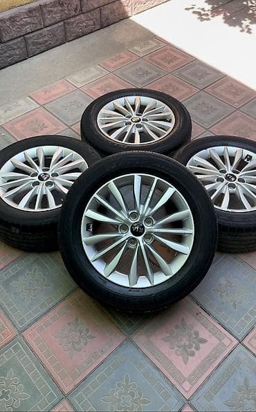 диски kia k7: Литые Диски R 17 Kia, Комплект, отверстий - 5, Б/у — 1