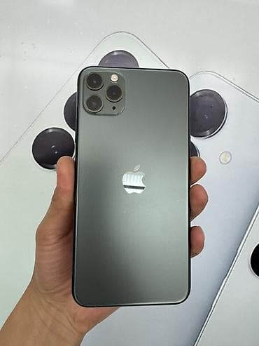 11 pro max 512: IPhone 11 Pro Max, 256 ГБ, Matte Midnight Green, 77 % — 1