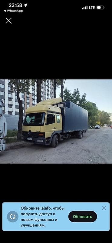Грузовик, Mercedes-Benz, Дубль, 7 т, Б/у