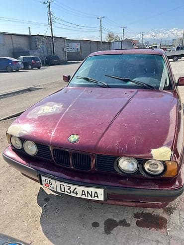 BMW 5 series: 1990 г., 2.5 л, Механика, Бензин, Седан