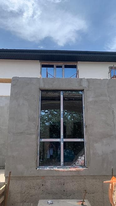 Готовые окна: Алюминиевое окно на заказ, Тип окна: Витражные, Бесплатная установка, Без рассрочки — 10