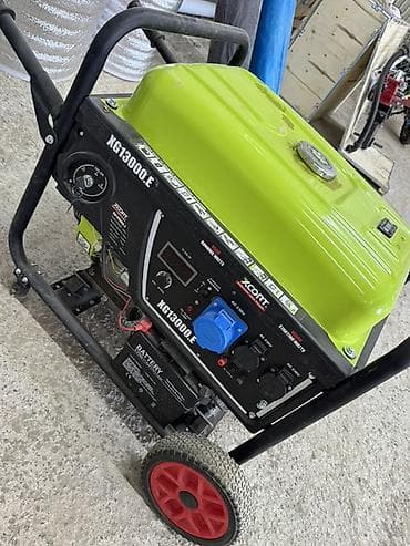 Бензиновые генераторы XCORT Модели на фото: - XG13000E — мощный — 1