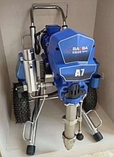 пистолет для химчистки салона автомобиля: Безвоздушный окрасочный и шпаклевочный аппарат Baoba A7. Отличный — 4