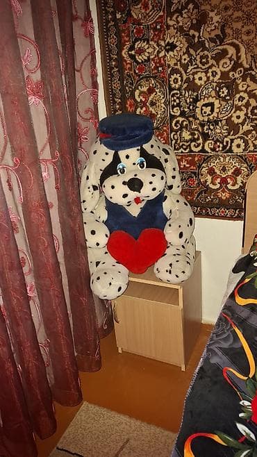 Үй жана бакча: Большая мягкая игрушка — далматинец с голубыми глазами. - Материал — 1