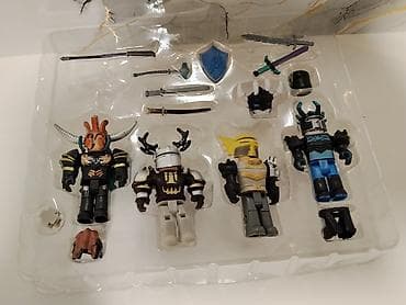 игрушки за все: Игровой набор фигурок ROBLOX — рыцари/воины с аксессуарами. В наборе — 2