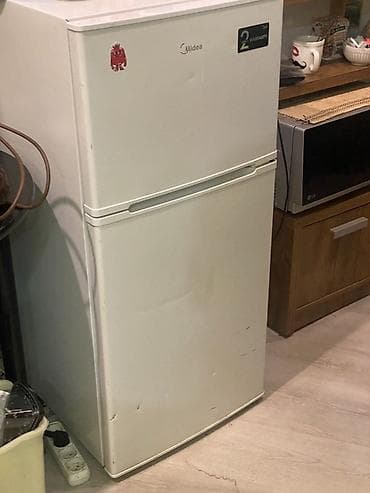 m tech: Холодильник Midea, белый 
Б/у — 1