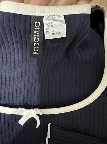 Кофта тёмно-синяя H&M оригинал новый, размер М — 3