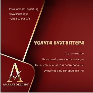 учот абхазия: Бухгалтердик кызматтар | Салыктык отчеттуулукту даярдоо, Салыктык отчеттуулукту берүү, Консультация — 1