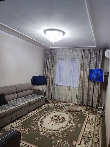 ак лого квартира: 2 комнаты, 56 м², Тунгуч мкр 106 серия, 7 этаж, Косметический ремонт — 7