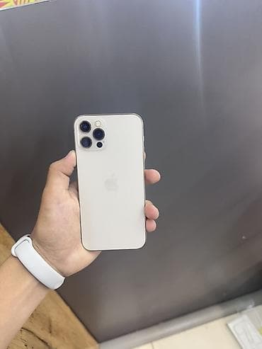 iphone 12 мини: IPhone 12 Pro, Б/у, 128 ГБ, Золотой, Зарядное устройство, Защитное стекло, Чехол, В рассрочку, 100 % — 1