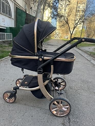 Детский мир: Детская коляска 3 в 1 (люлька + прогулочный блок/сиденье + — 3