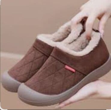 теплые тапочки: Теплые женские/унисекс - Размер: 39–40 (указан на фото) - Цвет — 3