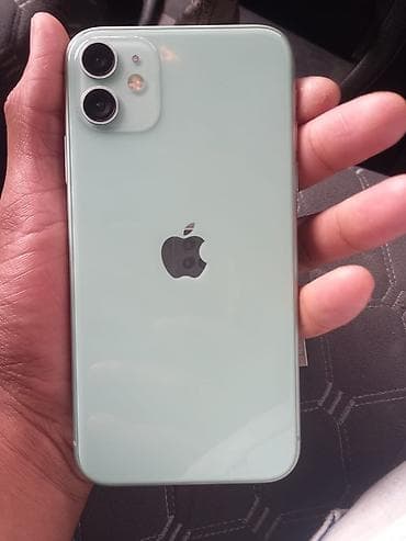 Техника и электроника: IPhone 11, Б/у, 128 ГБ, Зеленый, Кабель, 92 % — 8