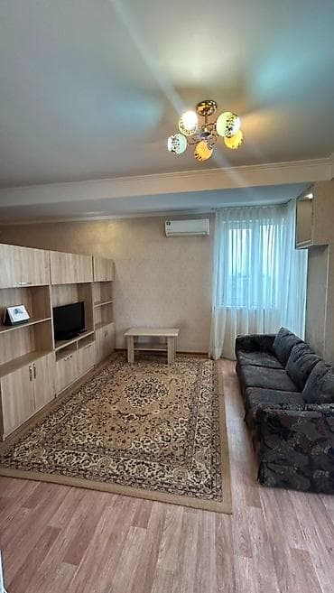 osh flat: 1 комната, 43 м², Политех Элитка, 8 этаж, Евроремонт — 2