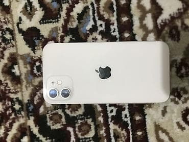 айфон 12 жаны: IPhone 12, Жаңы, 128 ГБ, Ак, Заряддоочу түзүлүш, Коргоочу айнек, Каптама, 90 % — 4