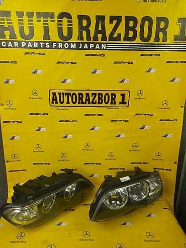 Комплект передних фар BMW Б/у, Оригинал, Япония