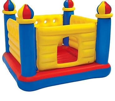 зу: Бесплатная доставка Доставка по городу бесплатная Надувной батут — 1