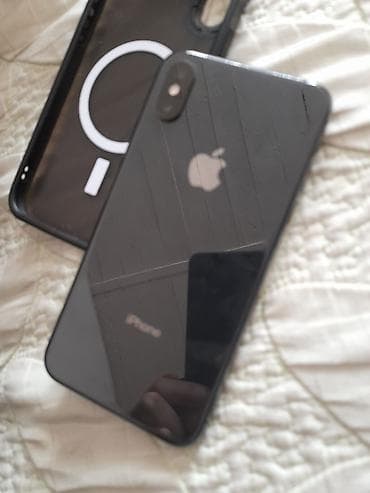 IPhone X, Space Gray, Чехол