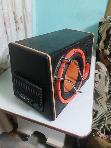 sound system: Активный сабвуфер в корпусе - Корпус фазоинверторного типа, отделка — 1