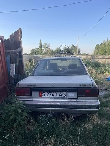 араба ош: Nissan Bluebird: 1987 г., 2 л, Механика, Дизель, Седан — 2
