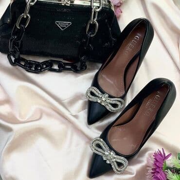 туфли черные с открытым носиком: Совсем новое туфли. Покупала на 25 мая. Размер не подошло. Товар не — 1