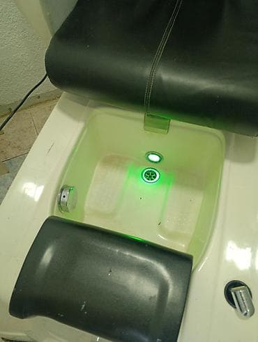 спа баня: Педикюрное СПА-кресло с гидромассажной ванной - Встроенная ванна для — 4