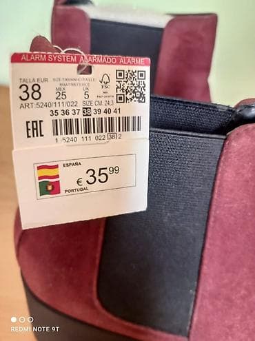 Ботинки и ботильоны: Бордовые женские челси на высокой платформе и устойчивом каблуке — 4