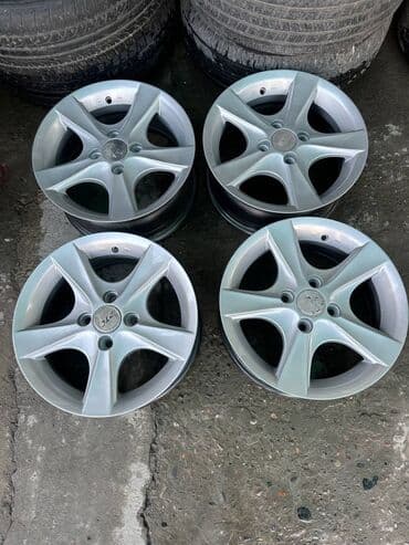 диски и шины на ваз: Диски R 14 Vossen, Комплект, отверстий - 4, Б/у — 4
