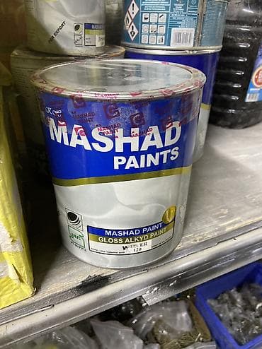 Краска Mashad Paints — глянцевая алкидная эмаль. Характеристики: -