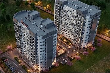 2 комнаты, 82 м², 12 этаж — 1
