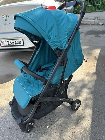Прогулочная коляска Mstar, бирюзовая - Легкая складная модель с — 4