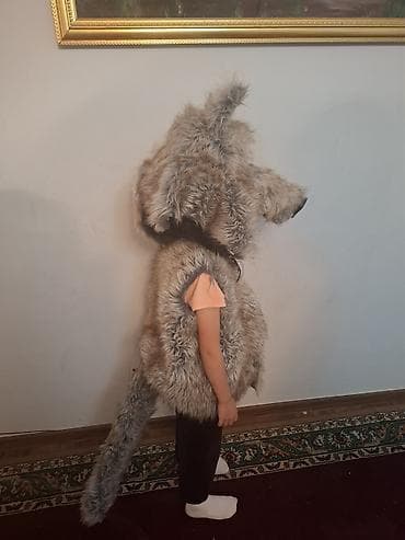 новогодний кастюм: На прокат.Детский карнавальный костюм «Волк» - Комплектация: объемная — 2