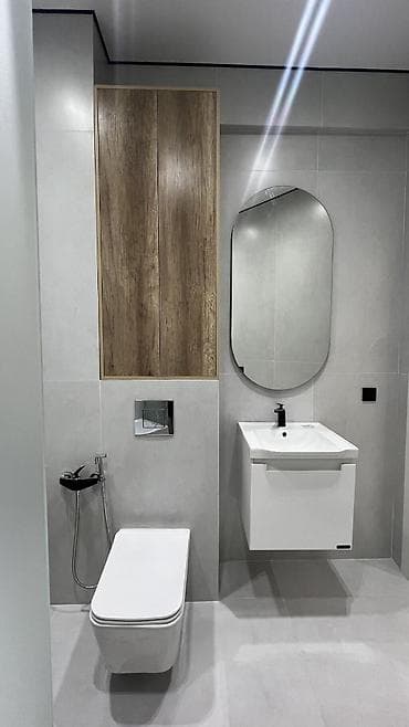 binar: 1 комната, 44 м², Тунгуч мкр Элитка, 14 этаж, Дизайнерский ремонт — 4