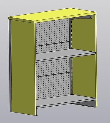 Эсептегич, Материалы: Металл, 1050 см * 90 см * 40 см, Жаңы — 3