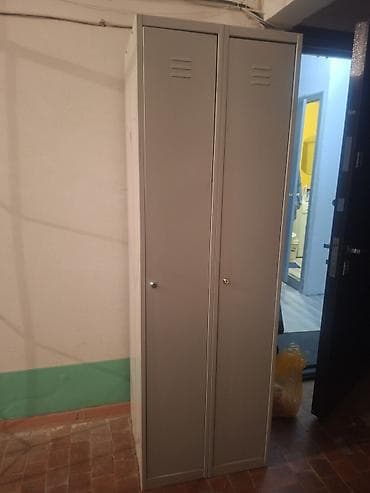 Стол жана отургуч комплекттери: Кийим чечүүчү жай үчүн шкаф, Темир — 2