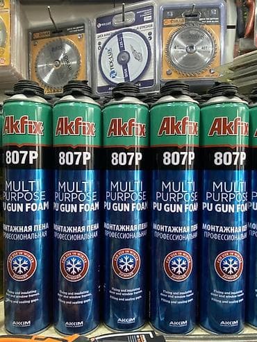 пена клей акфикс: Akfix 807P — профессиональная монтажная пена для пистолета (PU Gun — 1