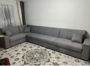 Диваны: Угловой диван, C подушками, Трехместный — 5