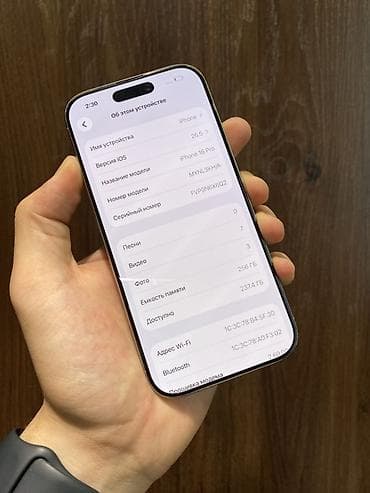 mini 4 pro: IPhone 16 Pro, Б/у, 256 ГБ, Natural Titanium, Защитное стекло, Чехол, 88 % — 3